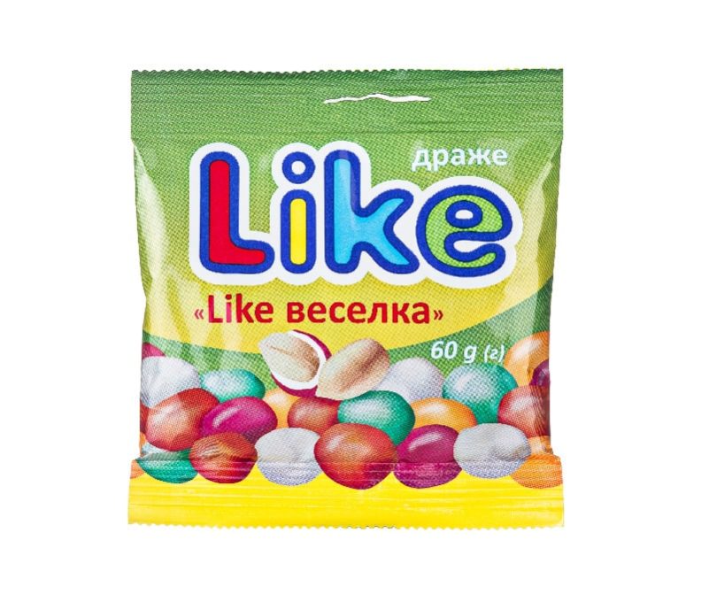 Драже «Like арахіс веселка»
