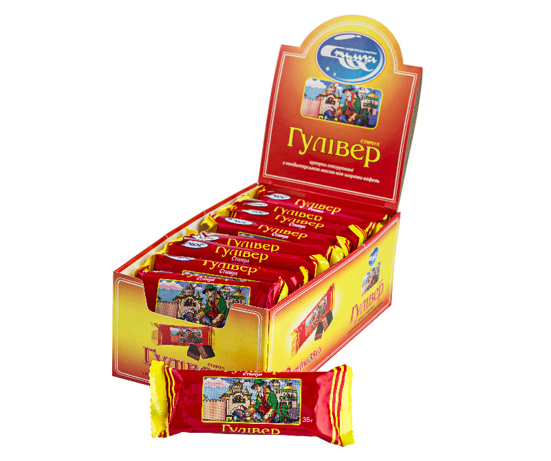 Цукерка «Гулівер» шоу-бокс